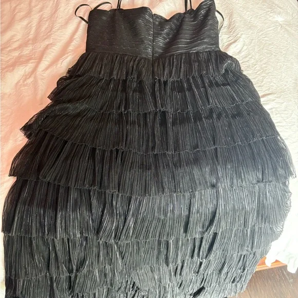 Gianni Bini Elegant Black Cut-Out Maxi Dress - Picture 6 of 7